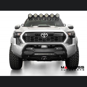 Toyota Tacoma Front Winch Bumper - Stealth Center Mount With Top Hoop - Addictive Desert Designs